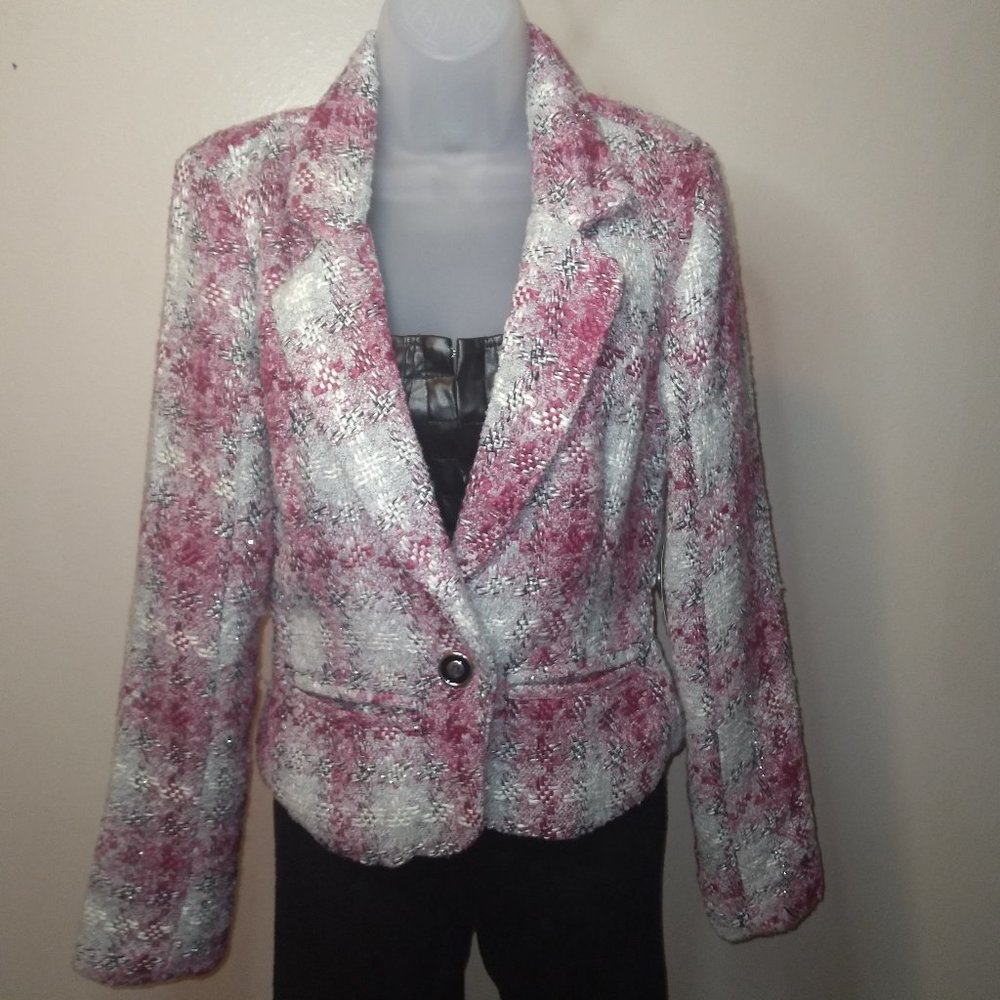 Plaid Blazer